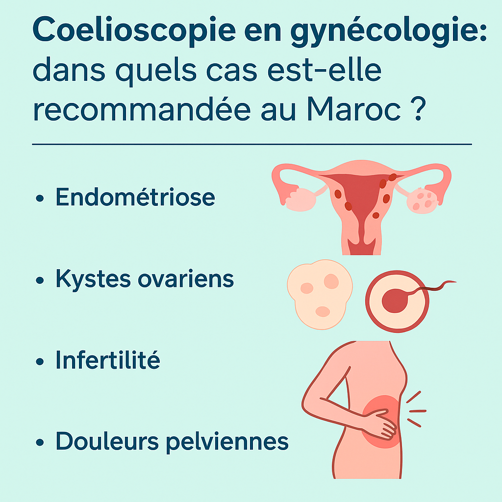 Cœlioscopie gynécologique au Maroc